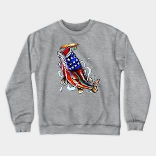 United States Fish Crewneck Sweatshirt